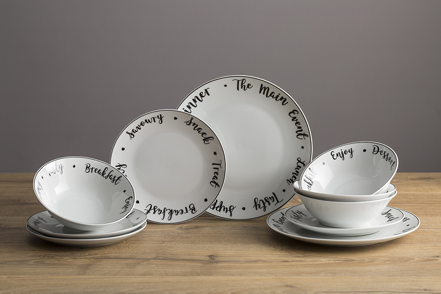 P_0059.613 Миска carnaby script d 18 см Price&Kensington  - Вид №4