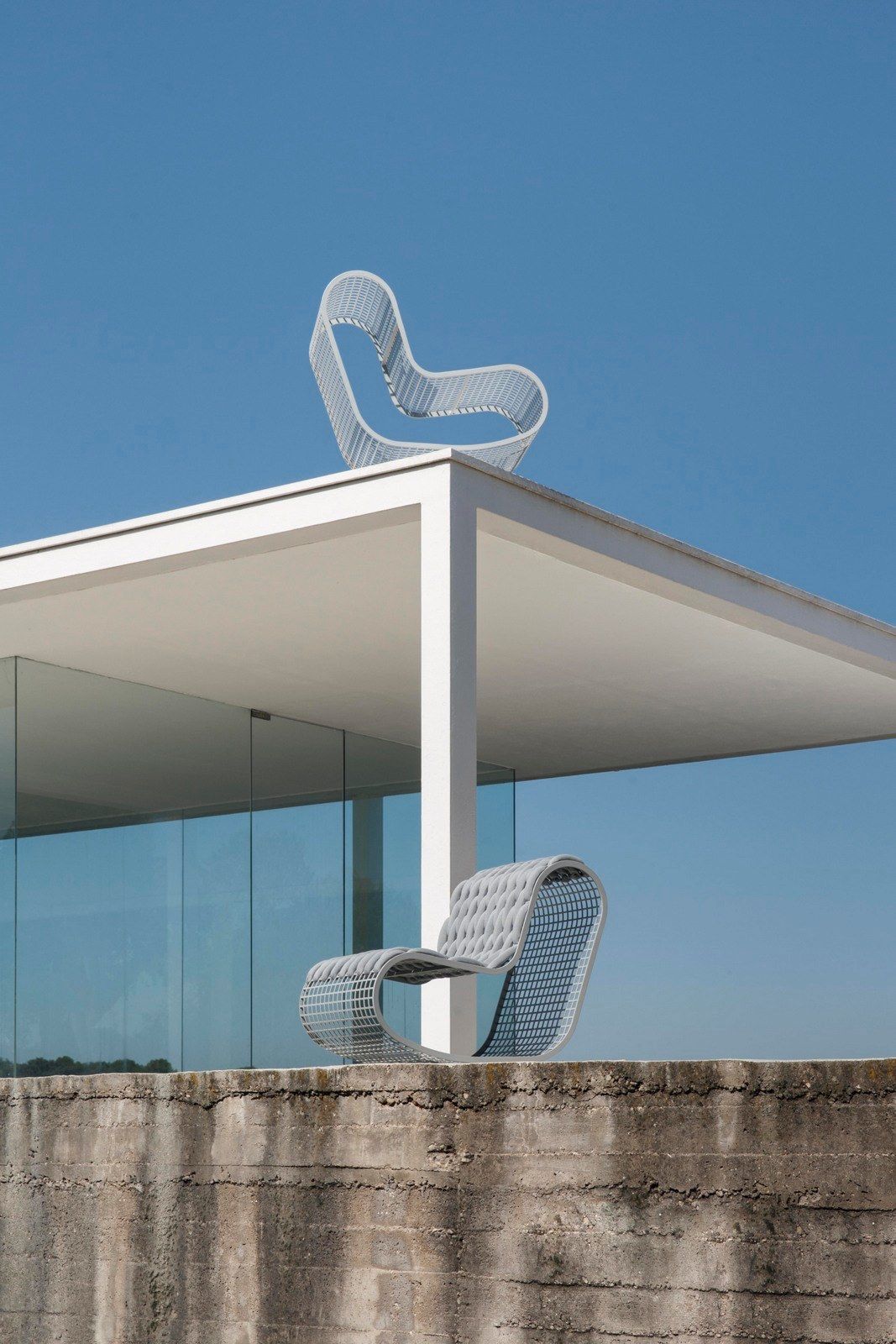 Алюминиевое кресло-качалка GANDIABLASCO Buit ARCH-00020893 - Вид №14