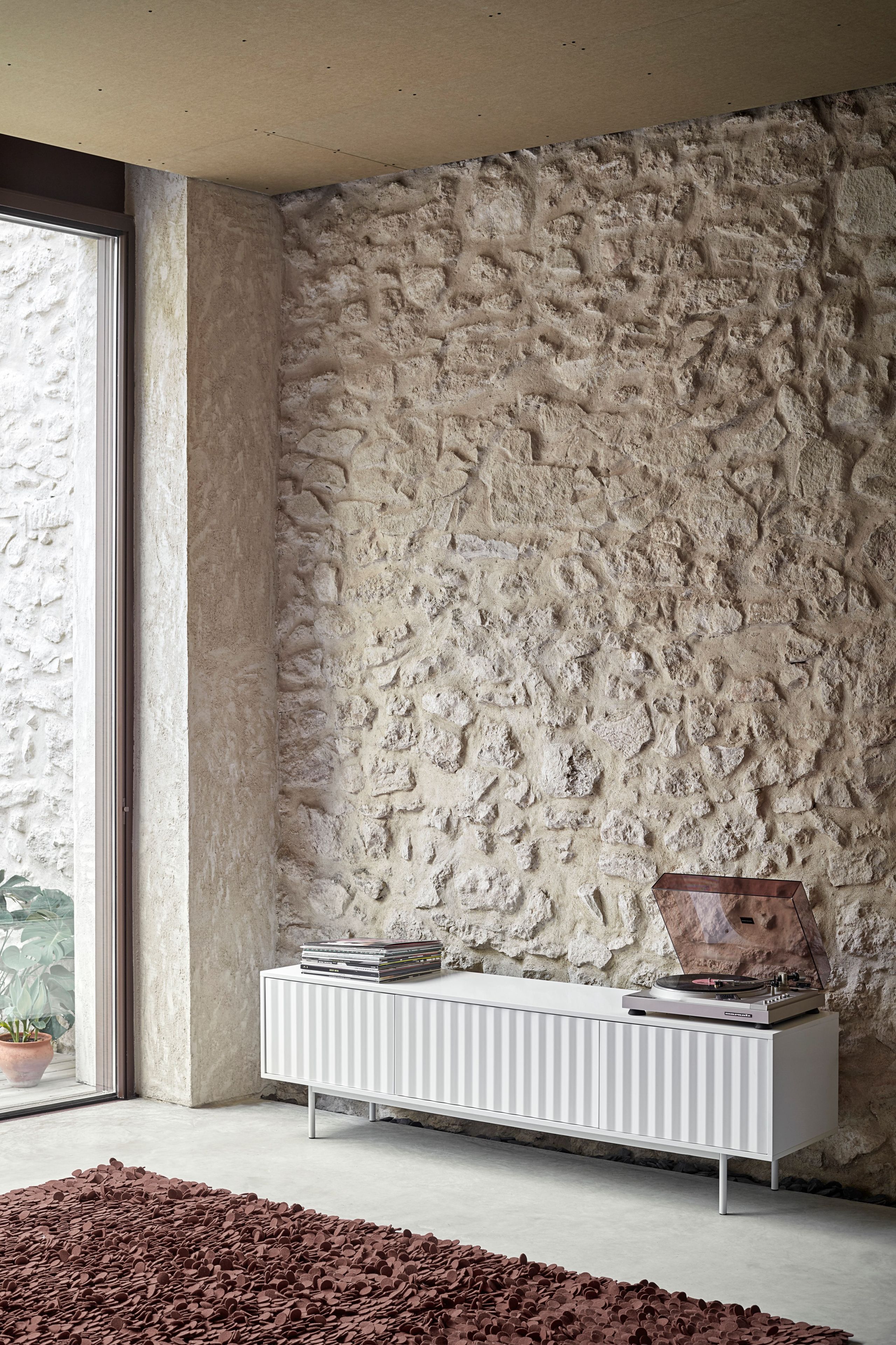 Шкаф для телевизора с распашными и откидными дверцами TEULAT Sierra ARCH-00141475 - Вид №12