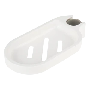 Мыльница для душевой штанги Osgard Endi 18-22 мм цвет белый матовый