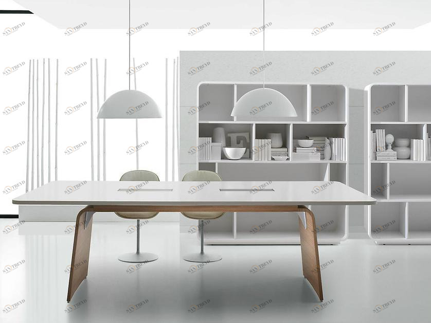 IFT Стол для совещаний прямоугольный лакированный Sestante sun-id-1444527