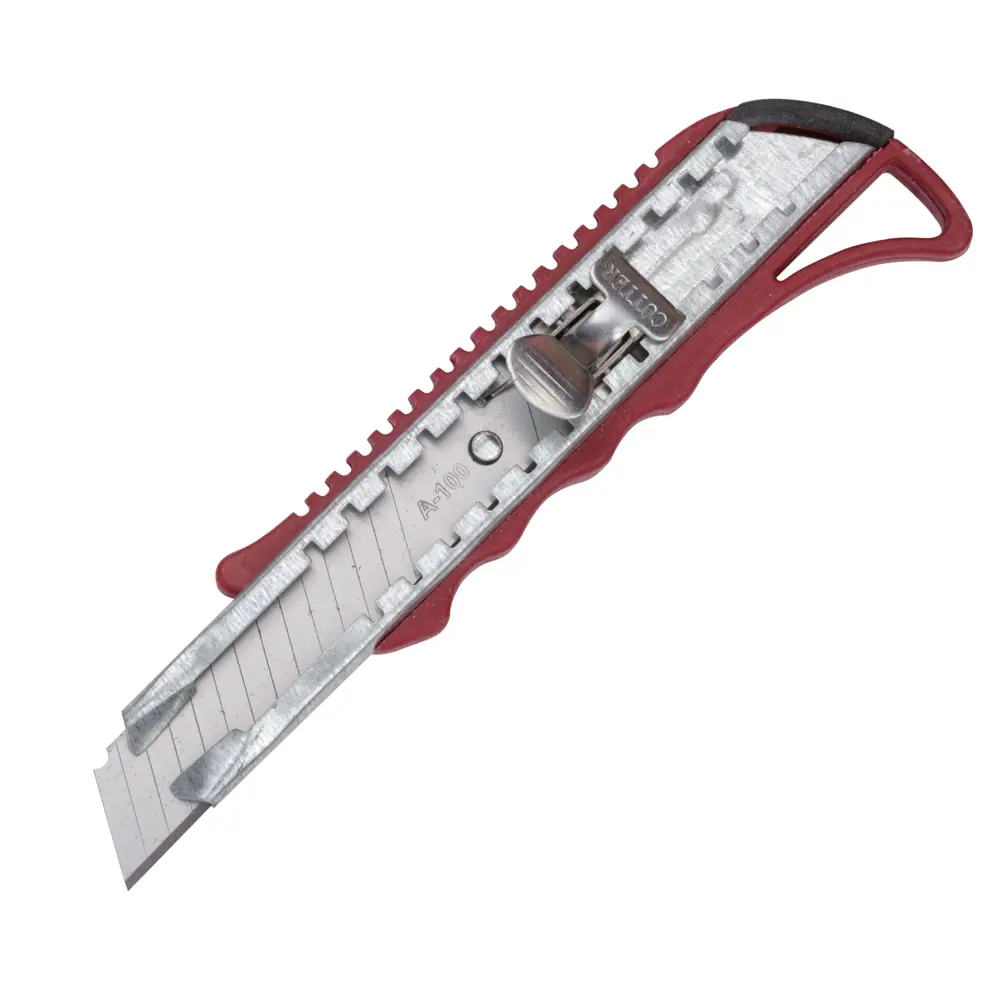 Нож технический Курс пластиковая ручка 18 мм 82270803 STLM-2008041 FIT 