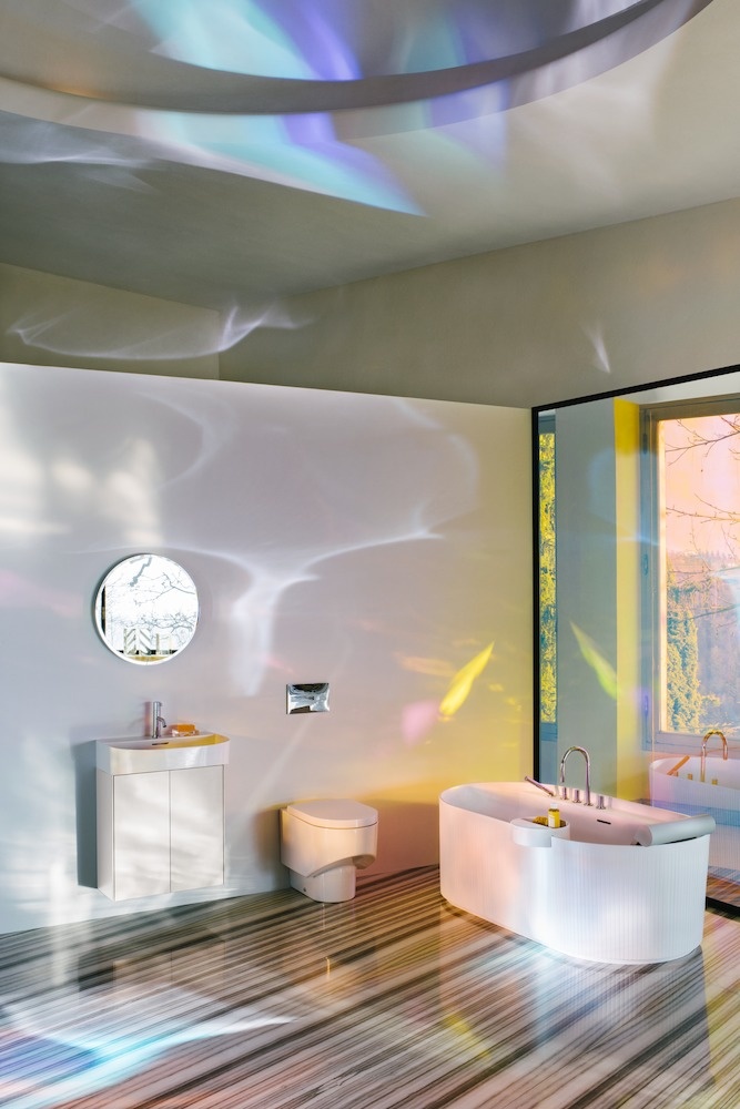 H8233417570001 Напольный унитаз, безободковый смыв Rimless, выпуск горизонтальный/вертикальный LAUFEN PRO - Вид №5