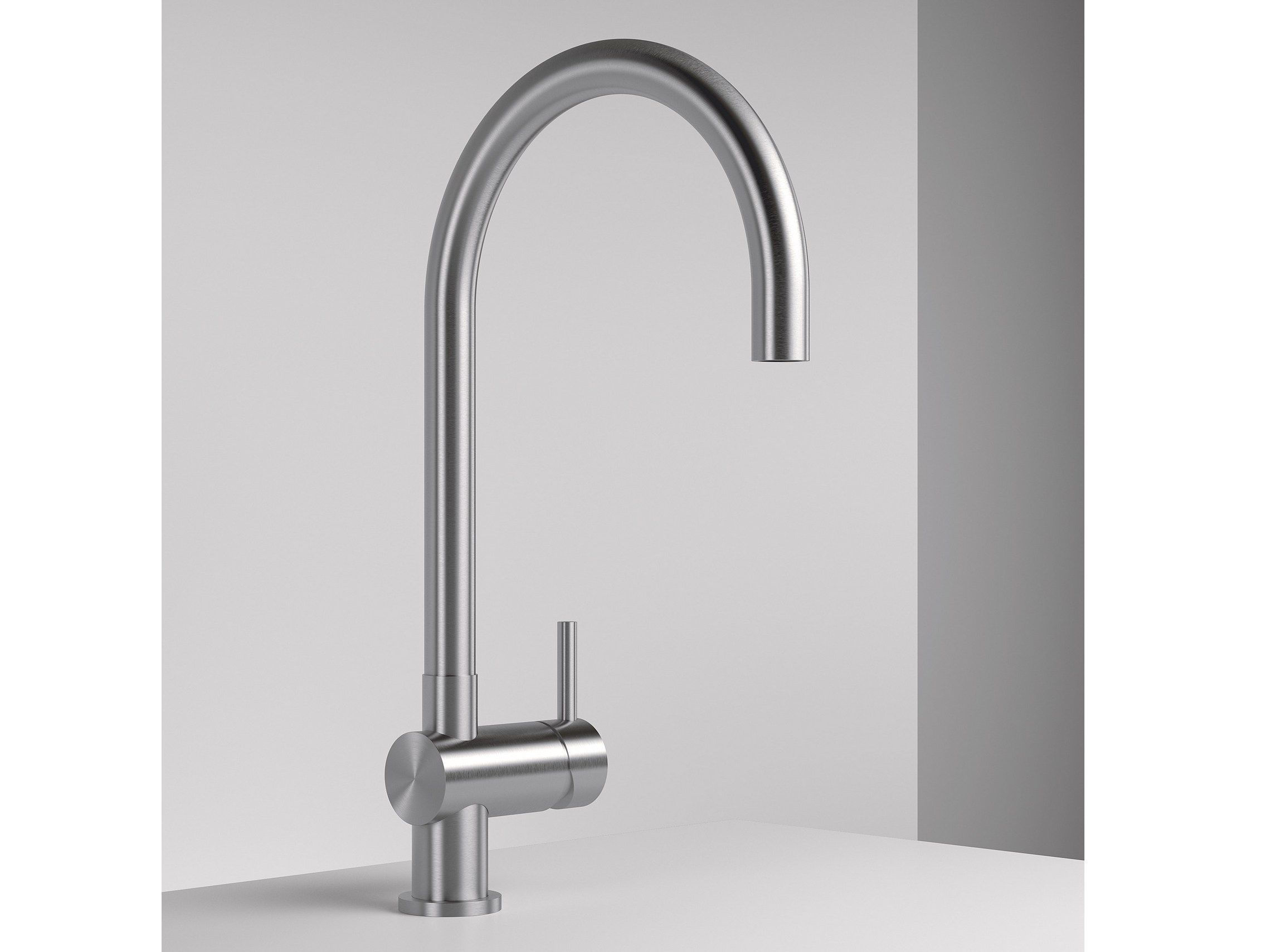Однорычажный кухонный смеситель с поворотным изливом Zazzeri Z316 MONO ARCH-00086268 - Вид №1