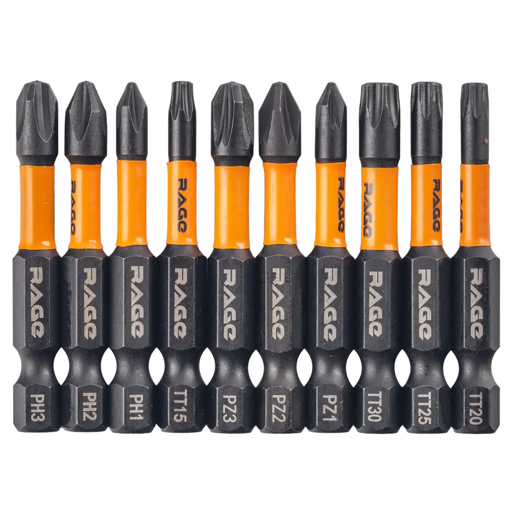 Набор ударных бит RAGE 554196 для профессионального монтажа 89433161 STLM-1570790