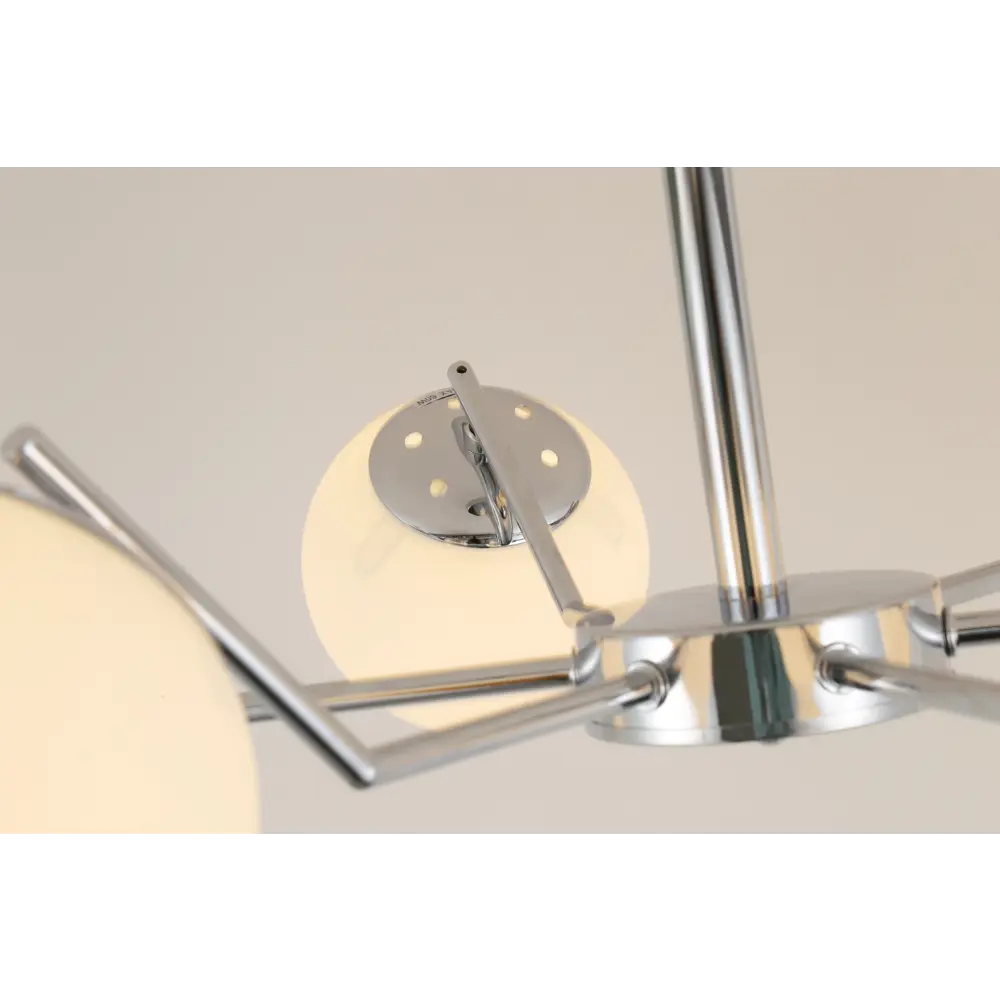 Люстра потолочная «Golfo» 5050-6 6 ламп 18 м² цвет серый SCHAFFNER STLM-2067189 - Вид №5