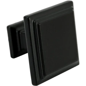 Мебельная ручка-кнопка RK-105, цвет матовый черный 82482889 STLM-2065460