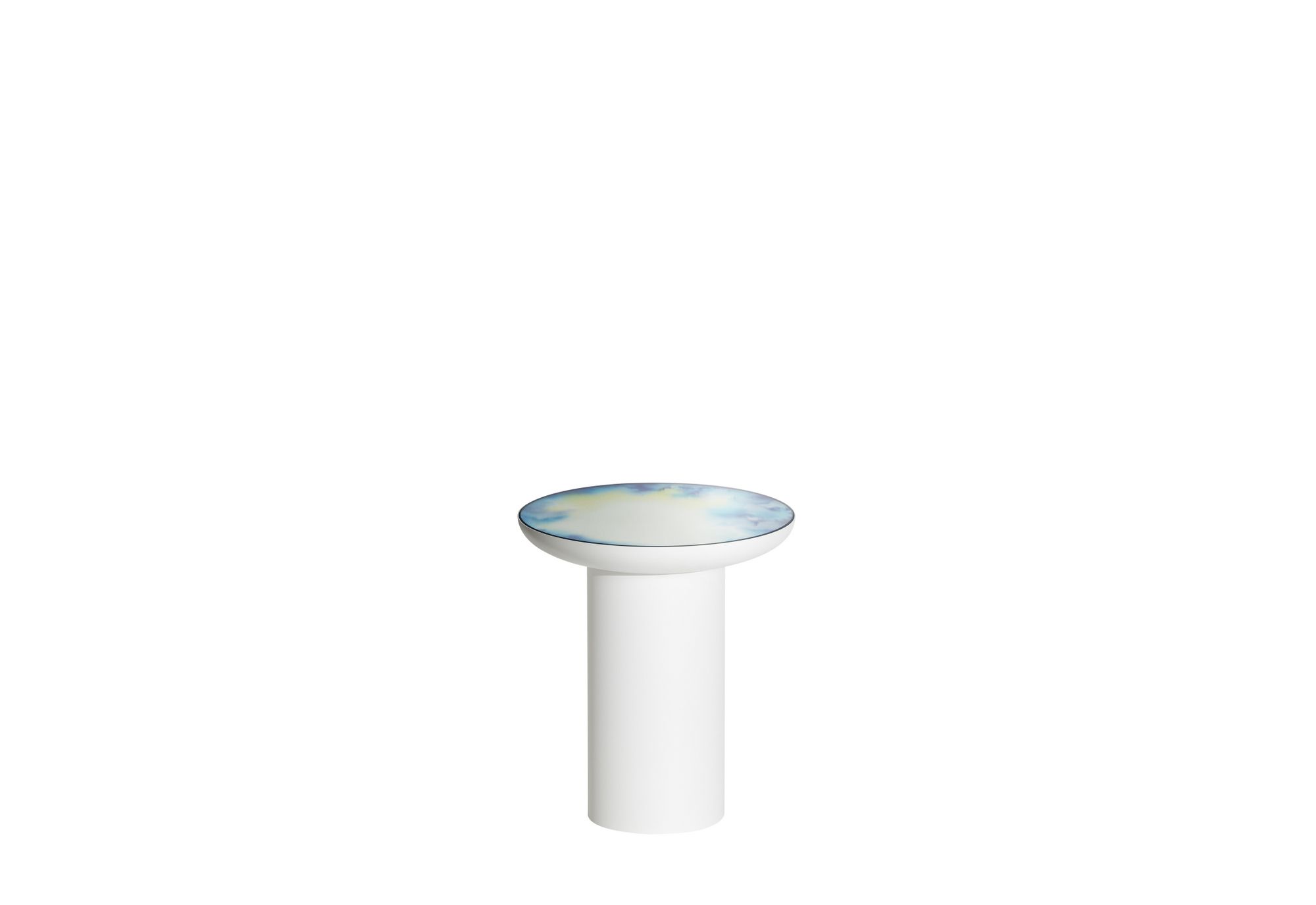 Круглый журнальный столик из зеркального стекла Petite Friture Francis ARCH-00025279 - Вид №3