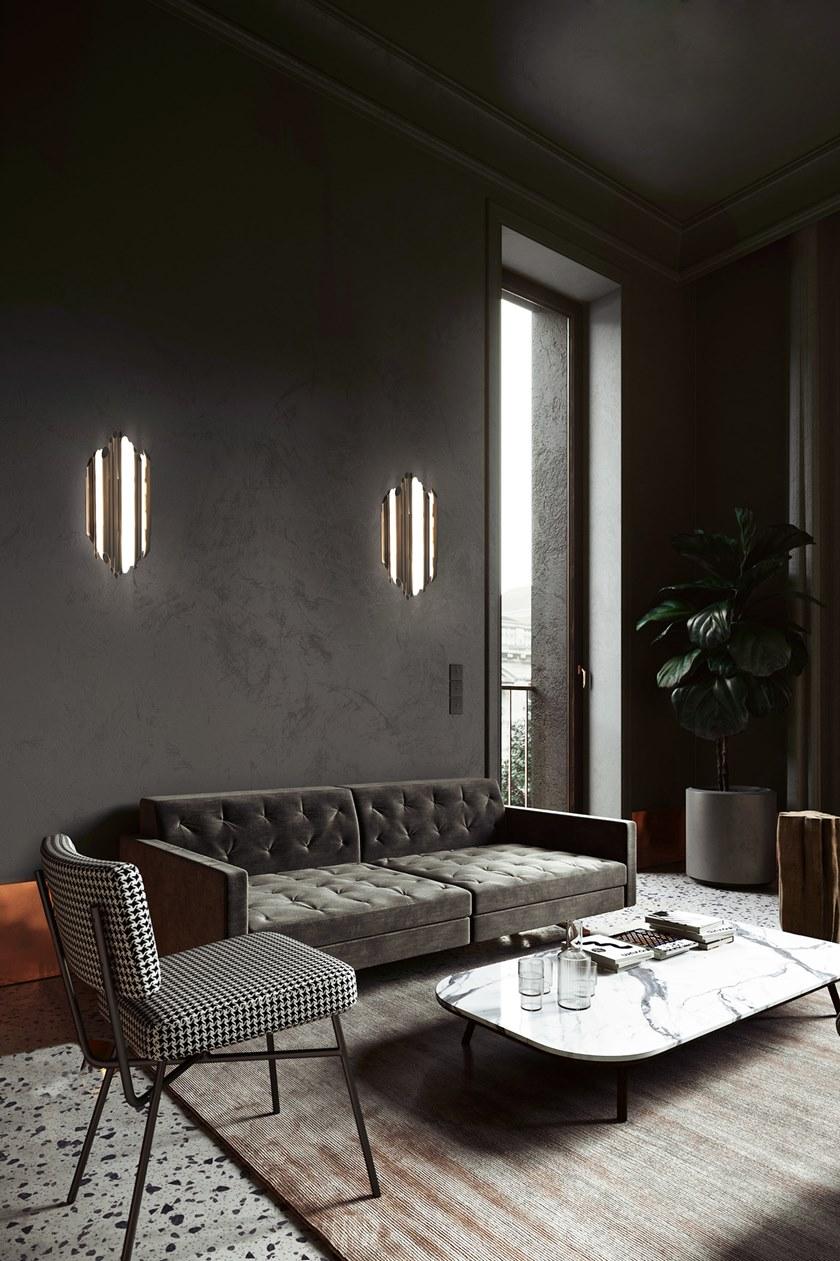 Contardi Настенный светильник из металла и оргстекла sun-id-1382047 - Вид №5