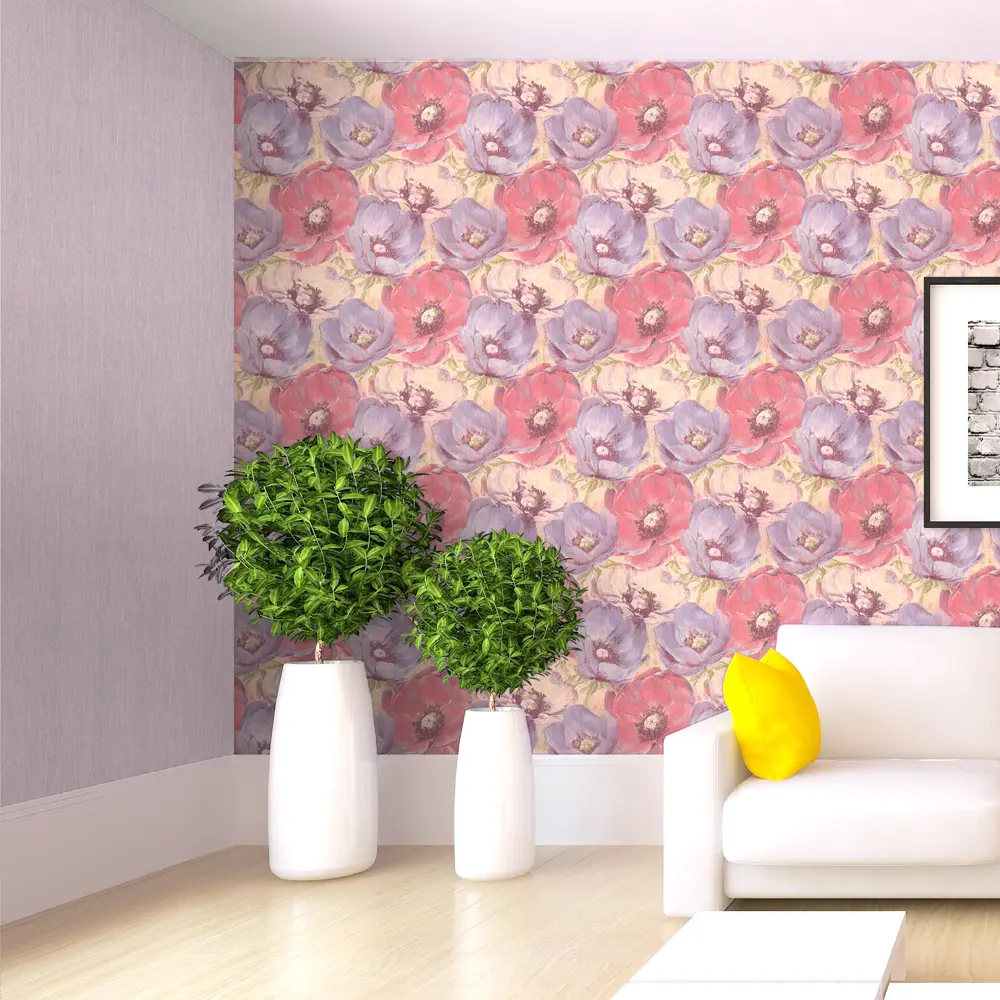 Обои на флизелиновой основе «опиум» 1,06х10 м цвет красный МОСКОВСКАЯ ОБОЙНАЯ ФАБРИКА ЗебраОпиум STLM-2141561 - Вид №3