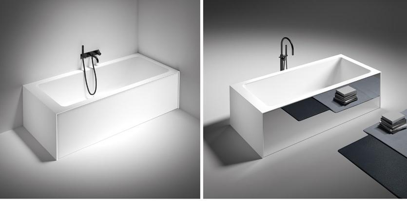 Gruppo Treesse Прямоугольная ванна из массивной поверхности Vasche rettangolari sun-id-1374648 - Вид №3