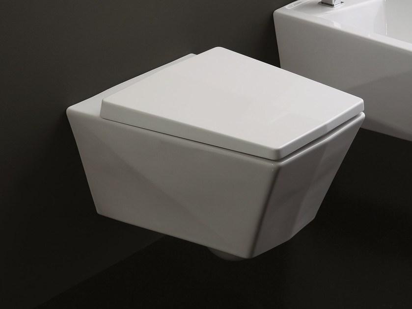 Cry120201 Подвесной унитаз настенный Белый Olympia Ceramica Crystal Италия - Вид №2