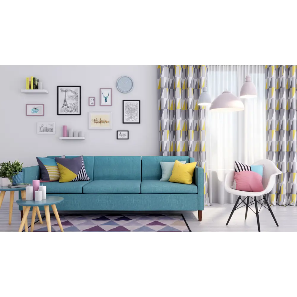 Подушка декоративная «Сканди» хлопок 40х40 см Altali STLM-2077862 - Вид №5