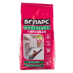 Шпаклёвка гипсовая БОЛАРС (3 кг)