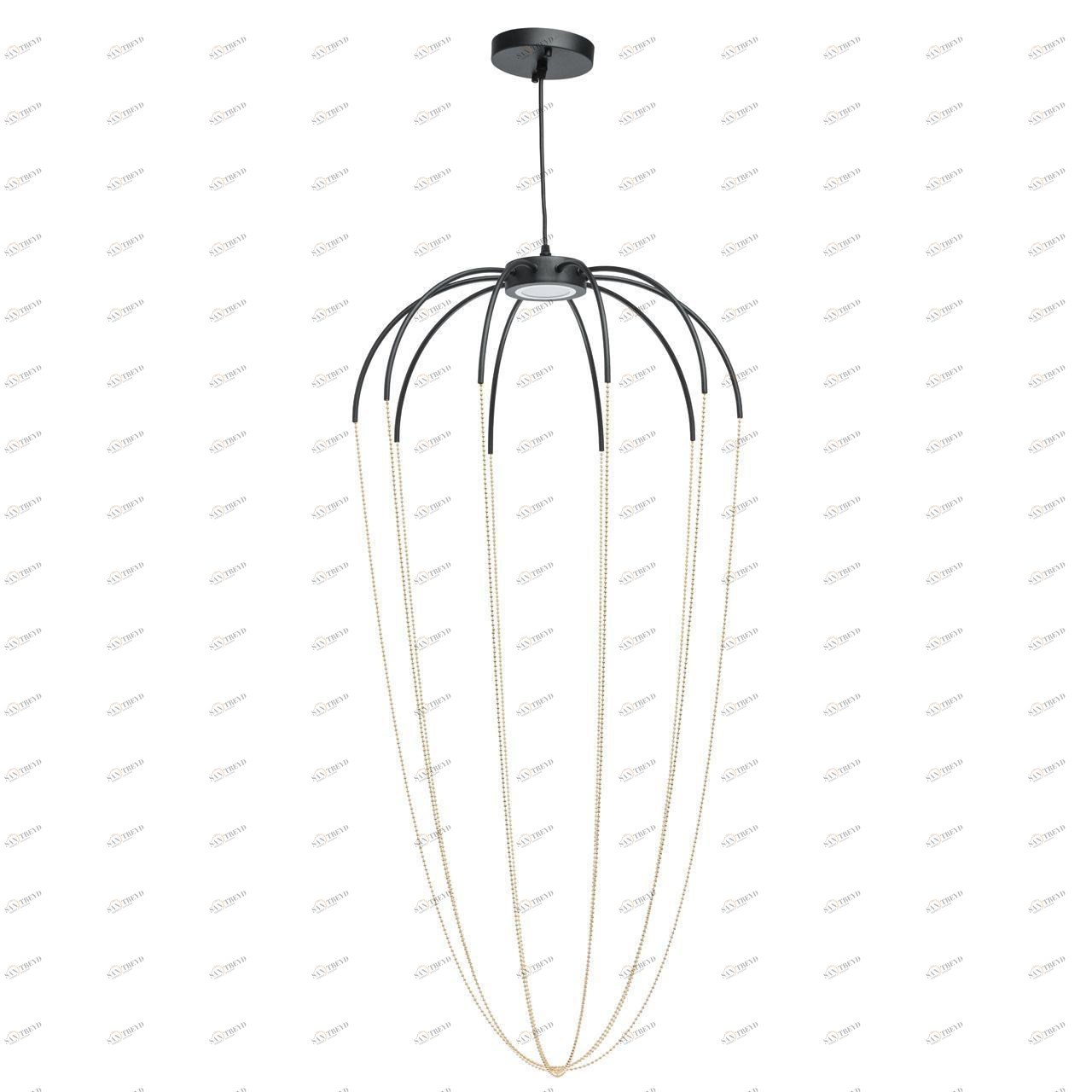 Подвесной светильник черный "Стелла" De Markt 412010701 DE MARKT СТЕЛЛА 00-3890273 Черный