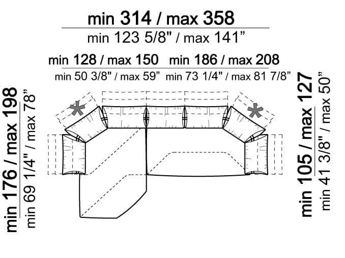 Модульный диван Arketipo Smooth Operator ARCH-00029693 - Вид №12