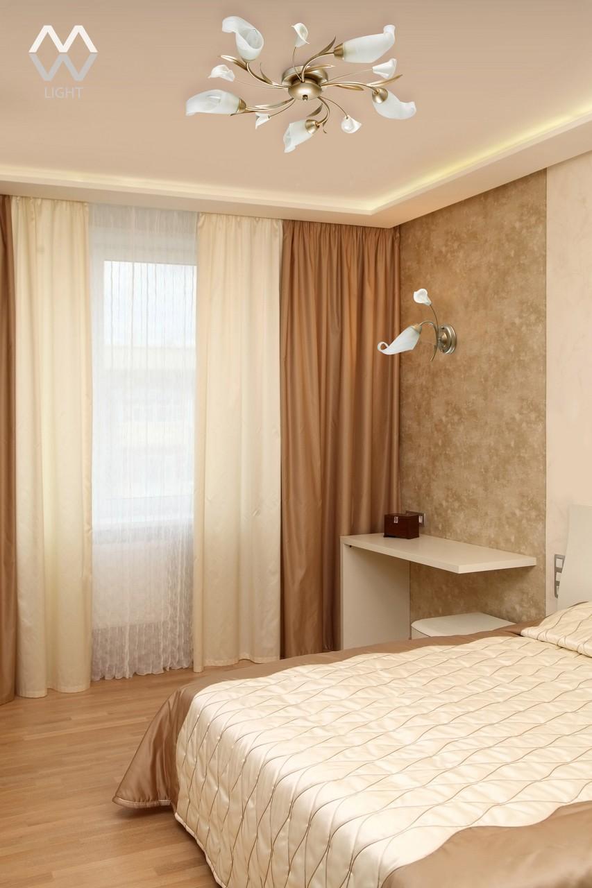 Потолочная люстра MW-Light Восторг 19 242016205 MW-LIGHT ВОСТОРГ 183120 Белый  - Вид №1