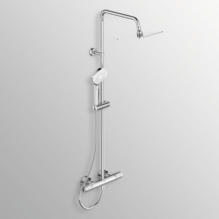A7240AA Душевая система с термостатическим смесителем для душа Ideal Standard CERATHERM T100  - Вид №1