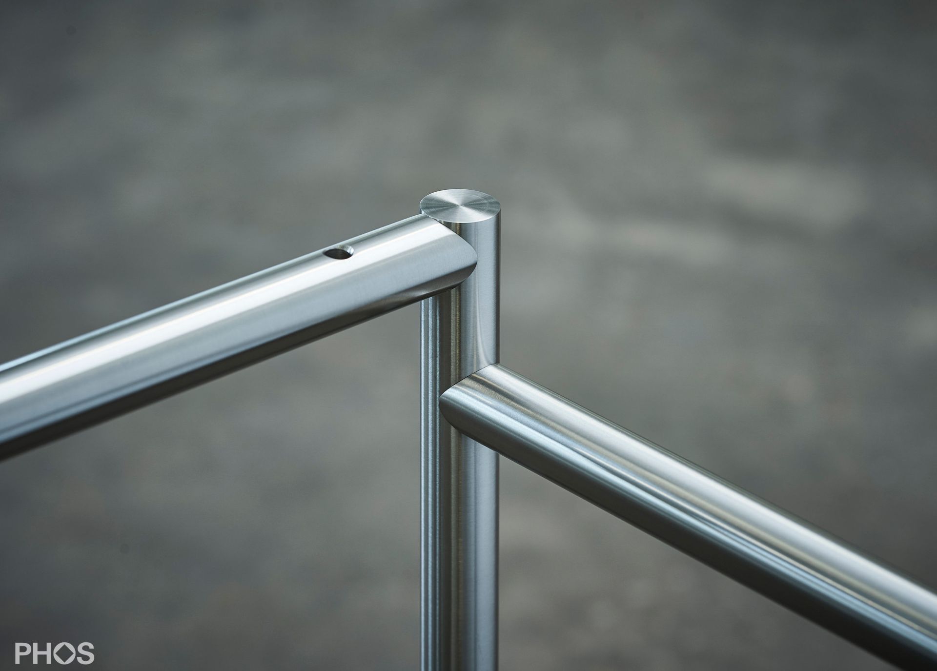 KATI-E1-140x60-MS Стол Карлсруэ - обеденный стол - черный - 140 х 60 х 75 см. PHOS  - Вид №4