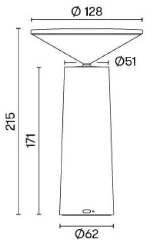 Grok Регулируемая светодиодная настольная лампа из алюминия sun-id-1511353 - Вид №9