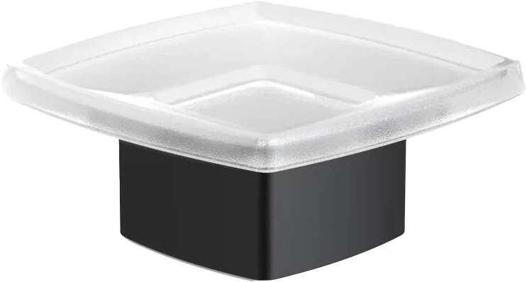 11317A-BP Мыльница VICO подвесная цвет черный матовый LANGBERGER VICO, BLACK EDITION