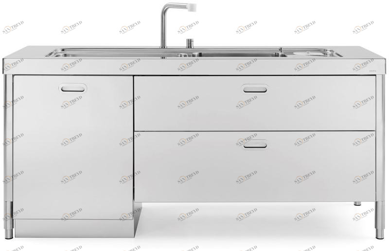 L190 Накладная раковина на столешницу  овальная ALPES-INOX Liberi in cucina