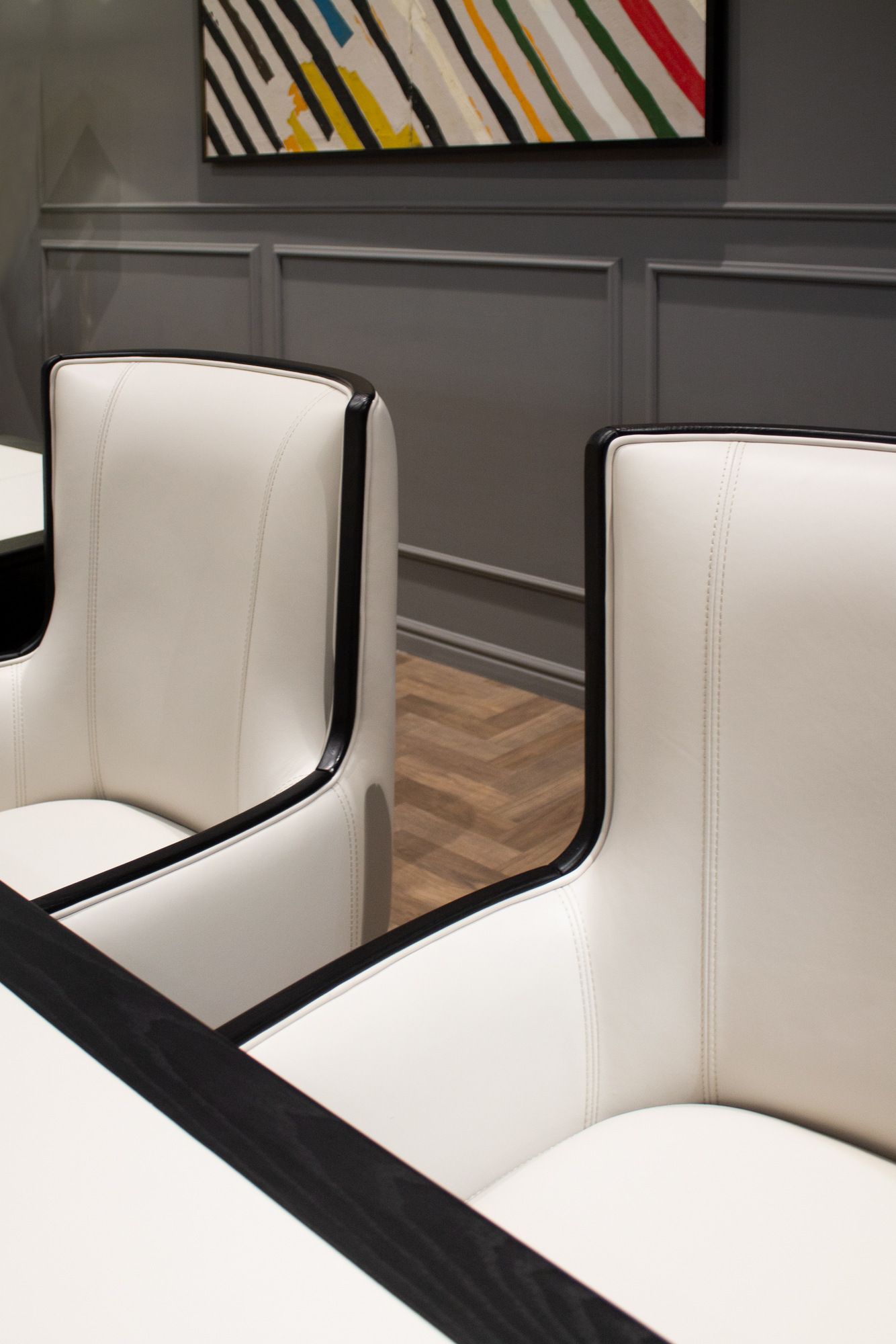 Кожаное вращающееся офисное кресло с 5 спицами Formitalia Nixon ARCH-00120860