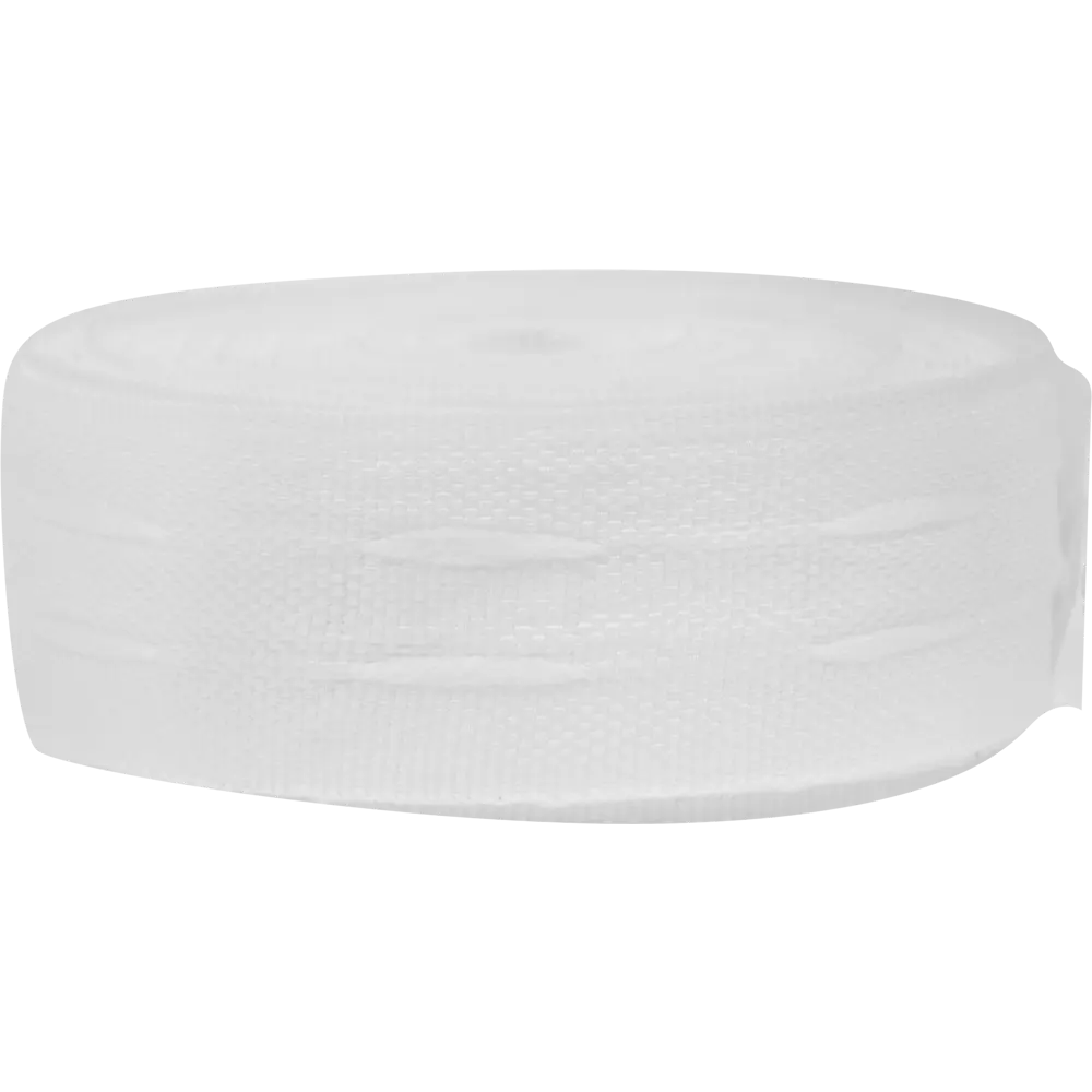 Лента шторная 25 мм цвет матовый белый ТОРГОВЫЙ ДОМ ТЕКСТИЛЬ STLM-2071875 - Вид №1