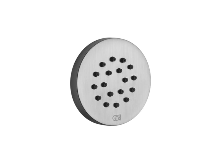 Хромированная латунная боковая насадка для душа с системой защиты от накипи Gessi конус ARCH-00047727