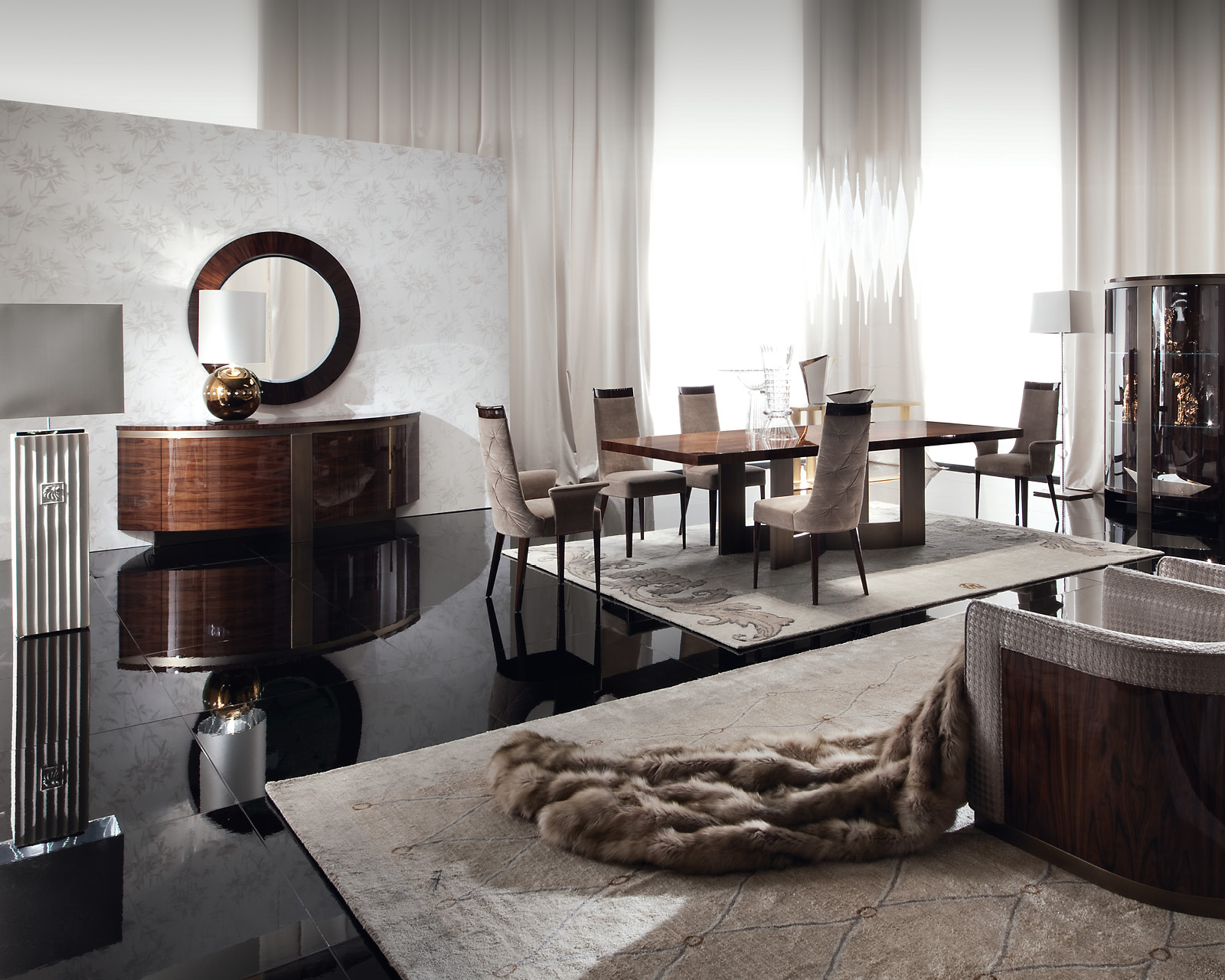 1810 Coliseum буфет c закругленными фасадами - giorgio collection  - Вид №5