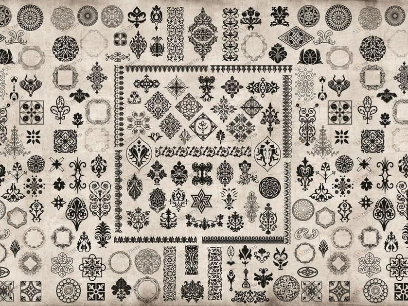 MOMENTI Ткань из стекловолокна с рисунком Crazy paper sun-id-1379608