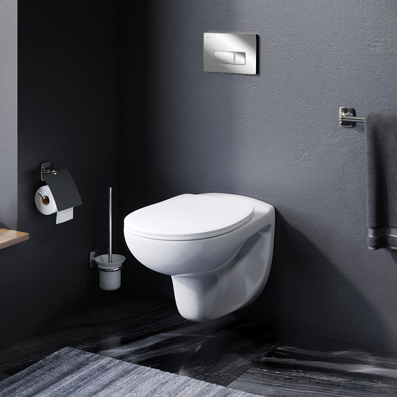 IS48051.741700 Инсталл с клав Pro M глянц хром с подв унит б/ободк с сид м/л AM.PM Sense - Вид №1