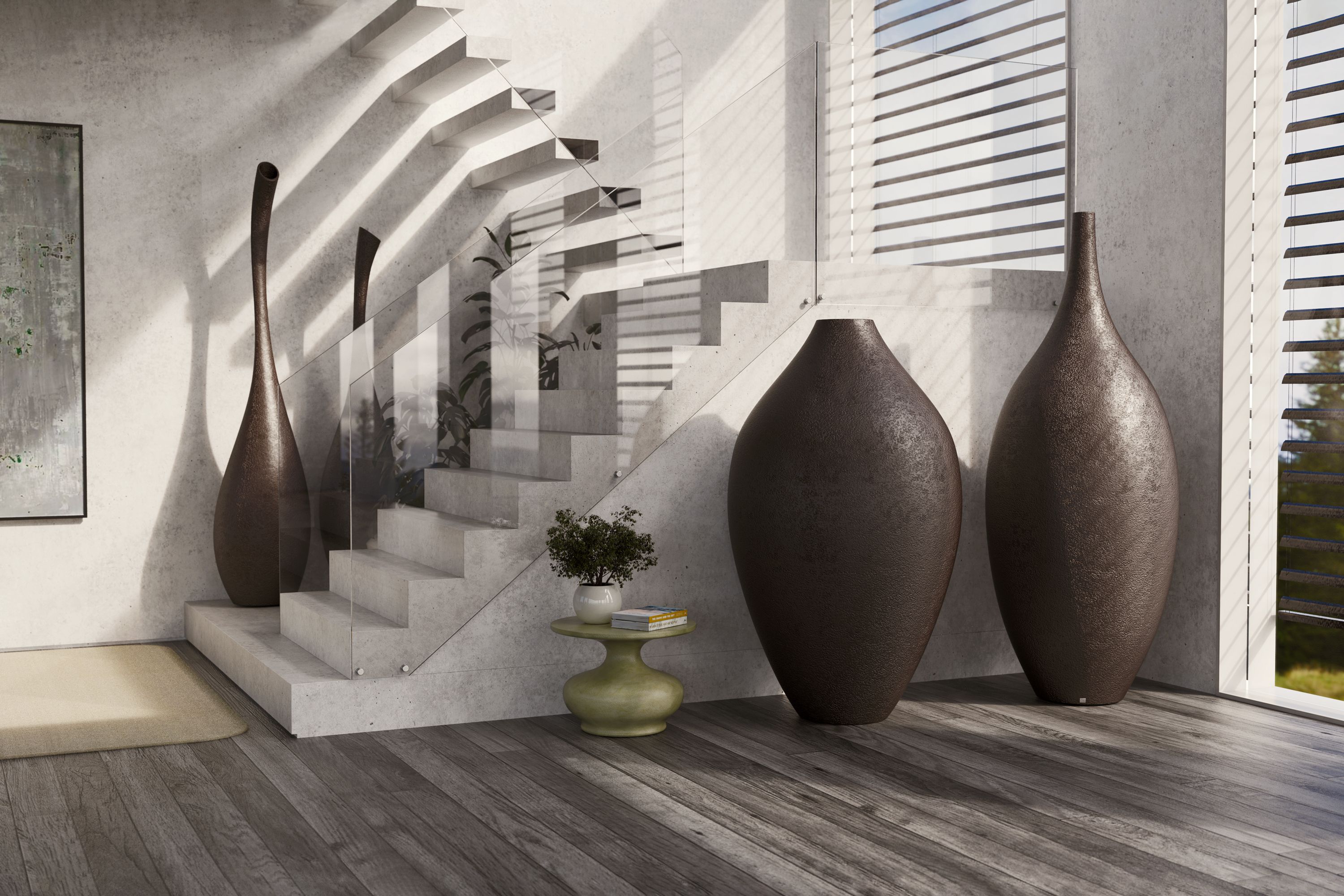 Скульптура из стекловолокна GANSK SOLITARY ARCH-00020604