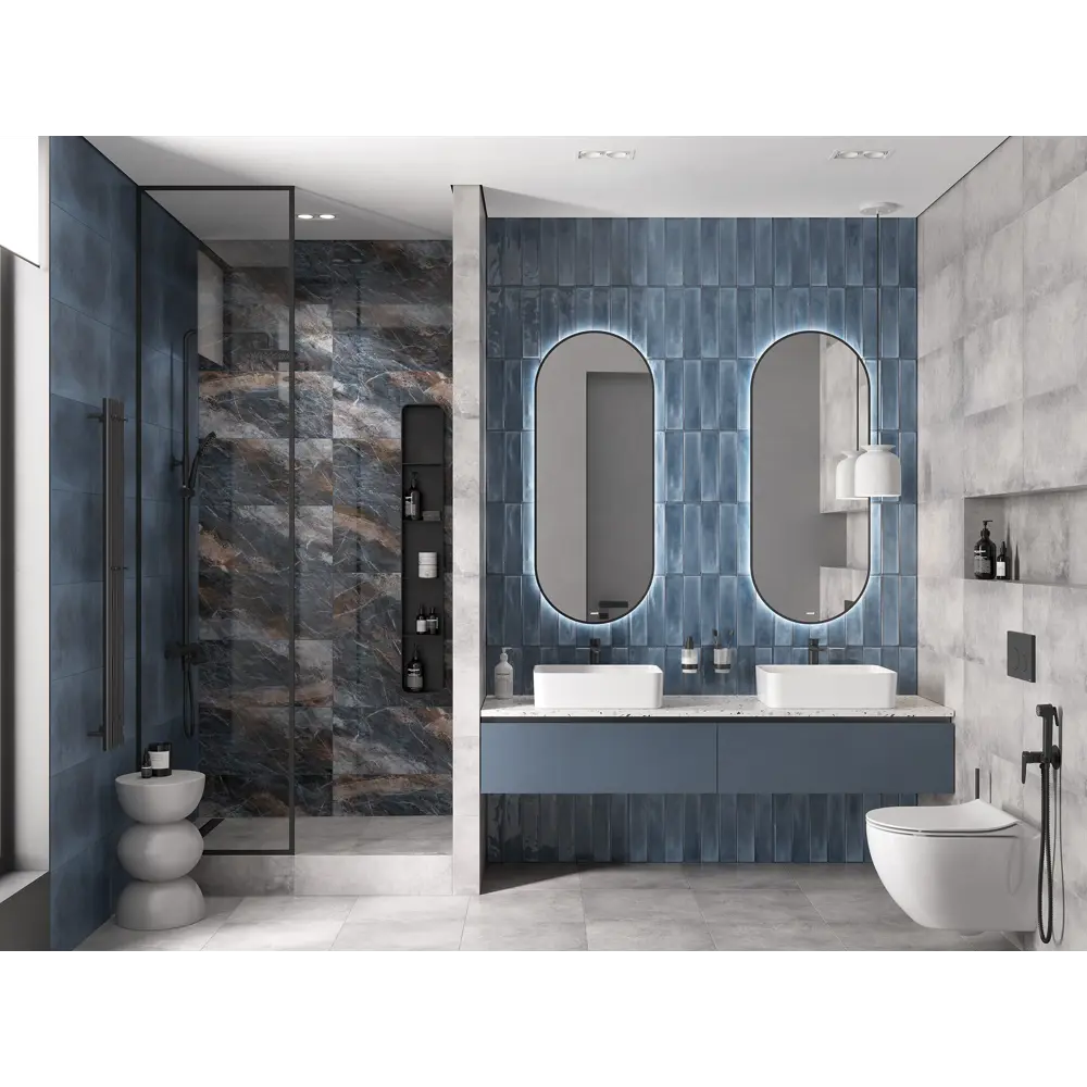 Плитка настенная KREAFORTA Cascada 29.8x59.8 см 1.425 м² глянцевая цвет многоцветный 89440744 STLM-2143795 - Вид №3