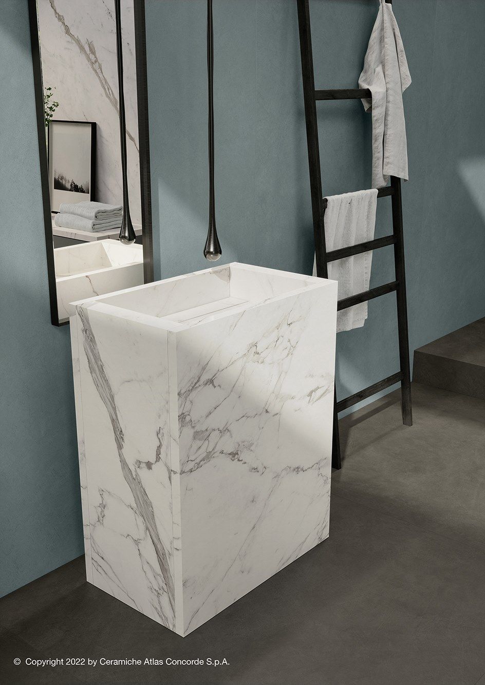 Отдельно стоящий умывальник Atlas Concorde Habitat Диалог ARCH-00037074 - Вид №2