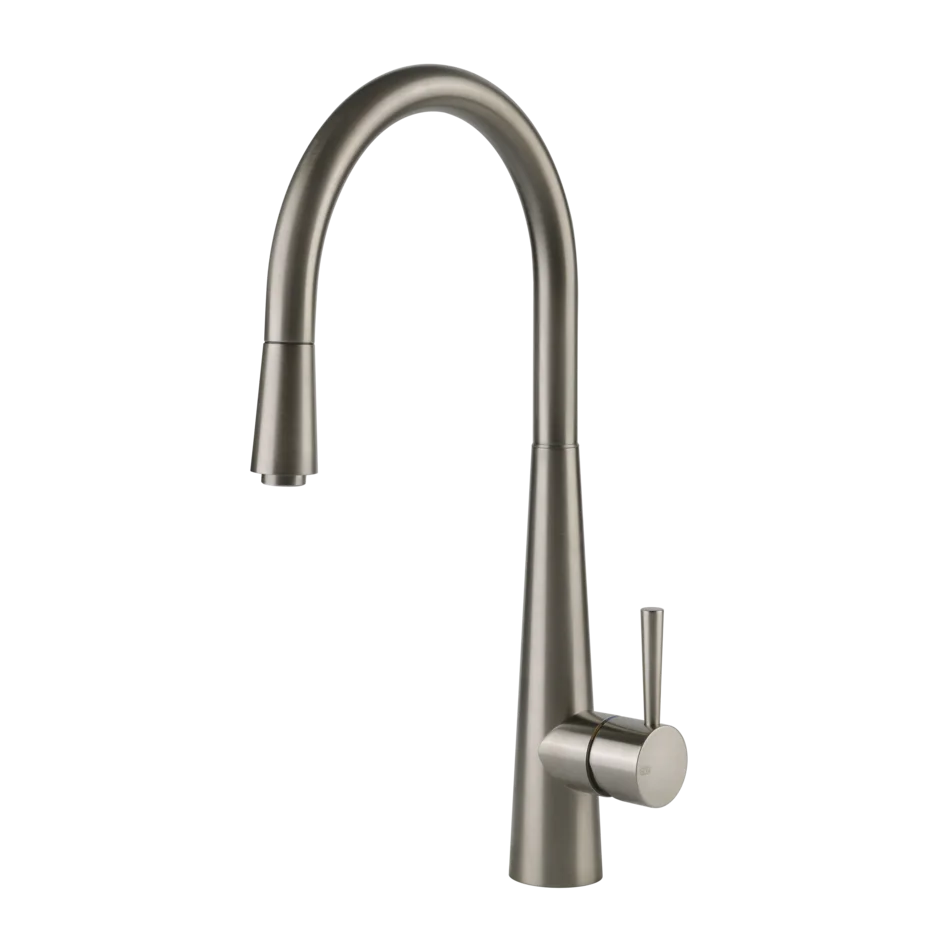 Смеситель для раковины 20577 149 Gessi Just МАТОВЫЙ НИКЕЛЬ FINOX 20577149