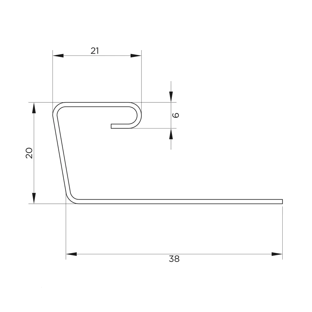 J-Профиль для сайдинга MONLID цвет зеленый STLM-2101285 - Вид №1