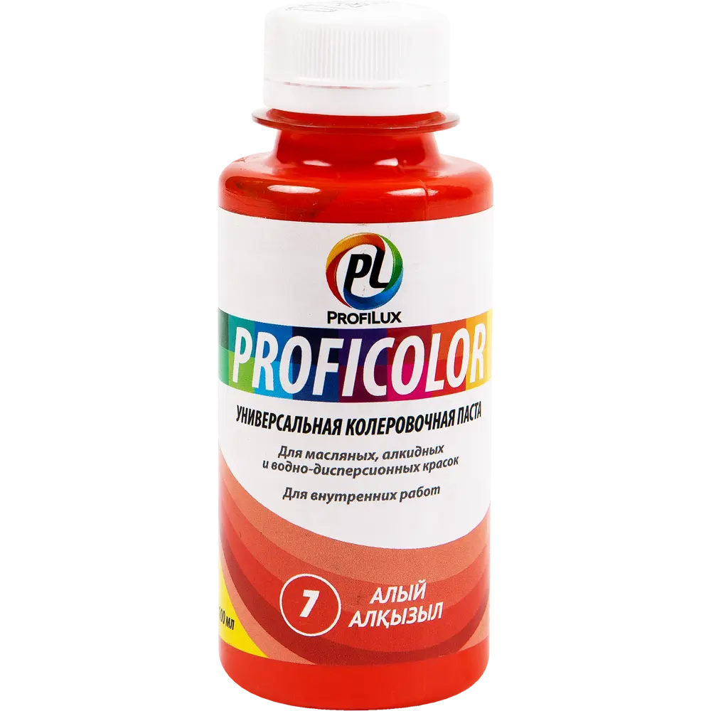 Колеровочная паста Profilux №7 100 гр цвет алый 14714346 STLM-2104798 