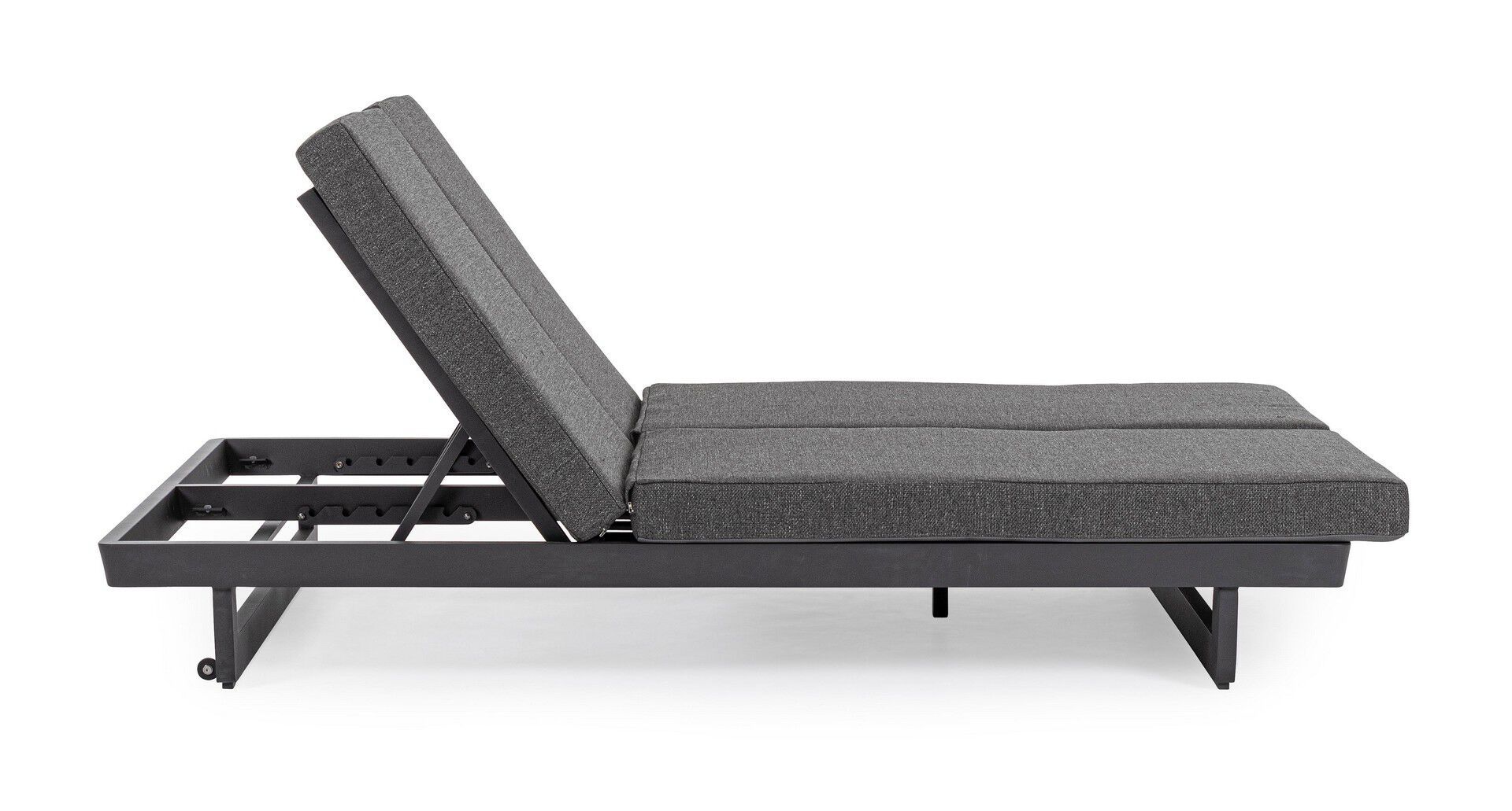 Двуспальная Садовая кровать с откидной спинкой из ткани BIZZOTTO Infinity ARCH-00146057 - Вид №18