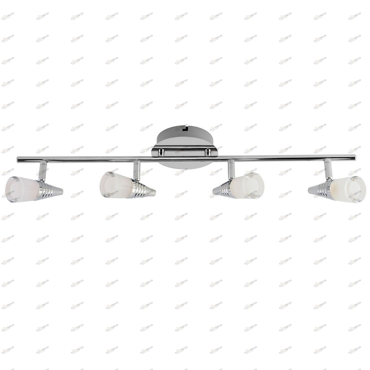 Спот потолочный светодиодный с 4 белыми плафонами хром Didim 036-005-0005 HOROZ DIDIM 00-3891138 Белый 