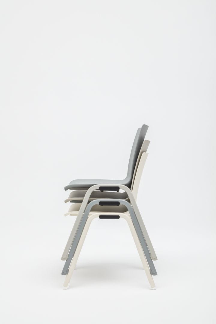 Пластиковый штабелируемый стул для залов ожидания MDD шила ARCH-00026900 - Вид №1