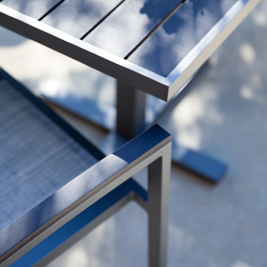 Штабелируемый садовый стул с подлокотниками JANUS et Cie Duo ARCH-00100445 - Вид №3