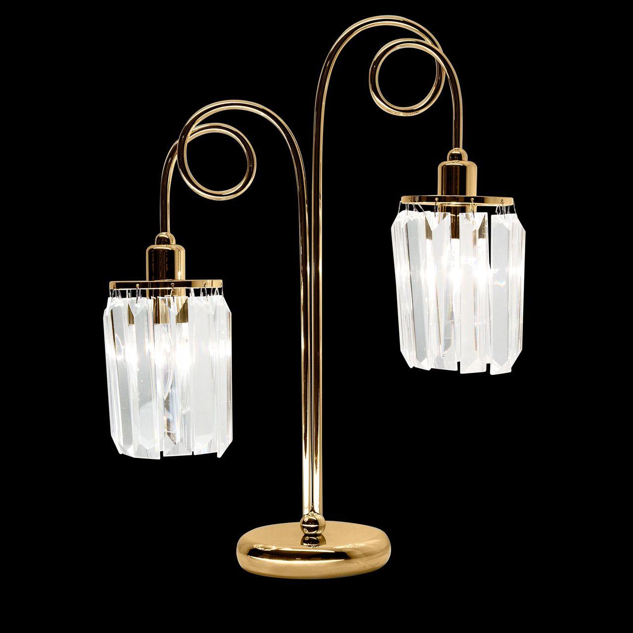 Настольная лампа Citilux Синди CL330822 CITILUX ИНТЕРЬЕРНЫЕ 191710 Золото;прозрачный  - Вид №1