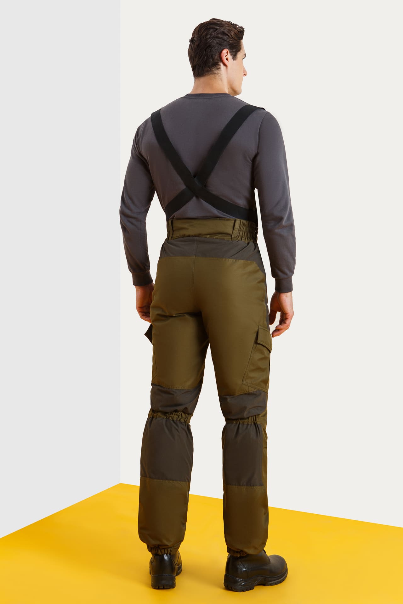 63937 Костюм  зимний хаки West Fishing  Зимняя спецодежда Santreyd  - Вид №11