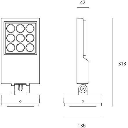 Artemide Алюминиевый наружный прожектор Cefiso sun-id-1388687 - Вид №4