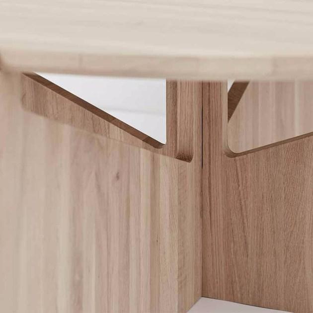 Kristina Dam Studio Круглый деревянный журнальный столик sun-id-1461389 - Вид №4