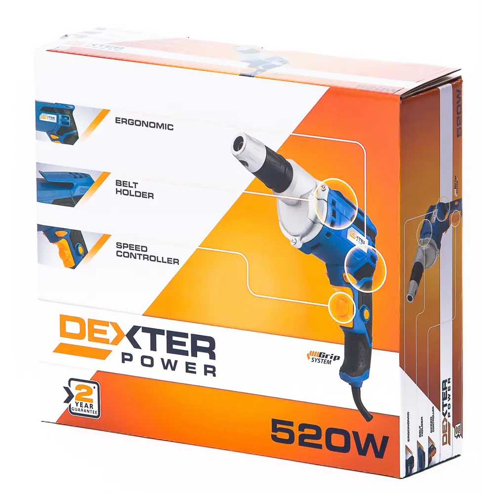 Шуруповерт по гипсокартону Dexter Power PC520PD, 520 Вт STLM-2105039 - Вид №5