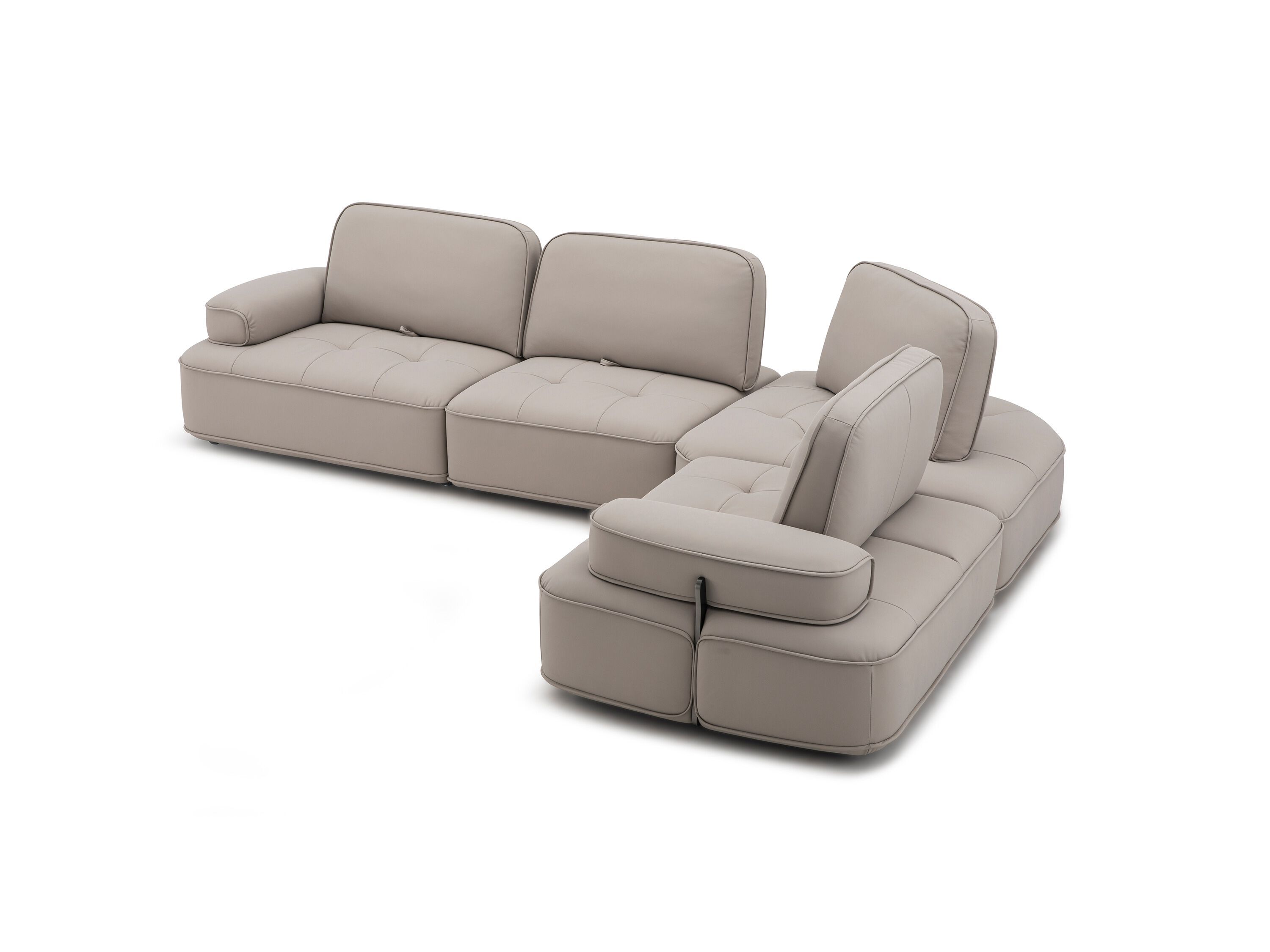 Кожаный модульный диван CAMPO DE' FIORI CL376 ARCH-00017316 - Вид №2