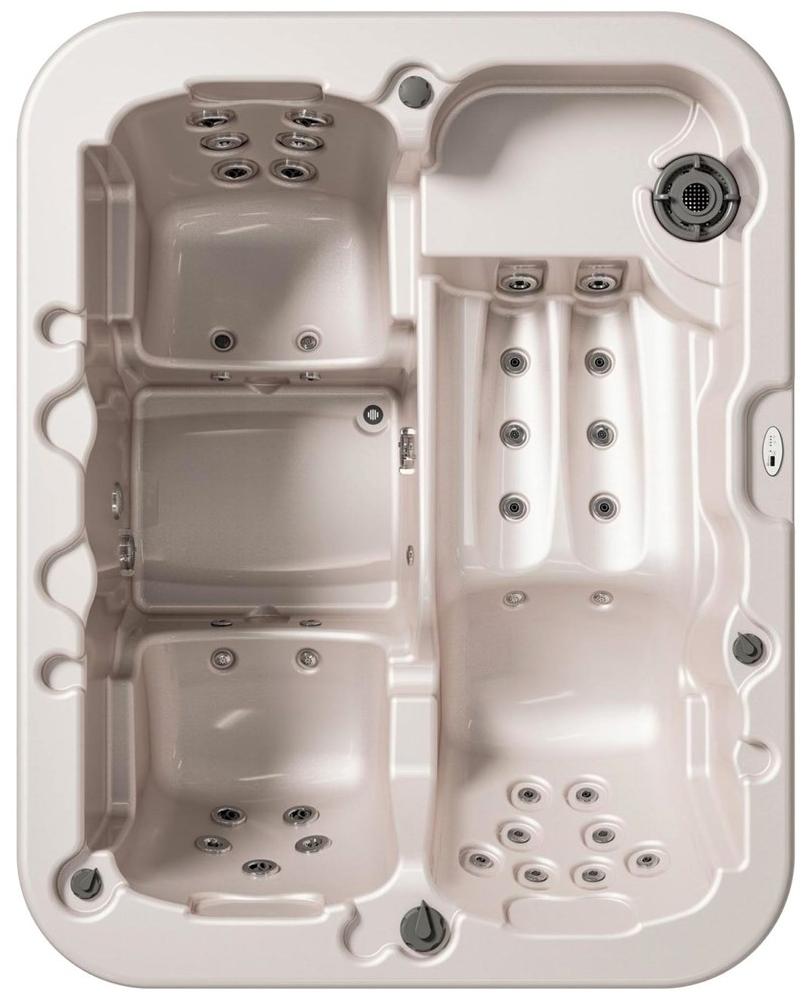 Albatros Прямоугольный мини-бассейн с 3-х местной гидромассажной ванной  04prp221  - Вид №4