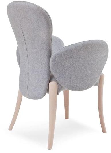 PIAVAL Стул из ткани с подлокотниками Rosa | health & care 82-12/1 - Вид №4